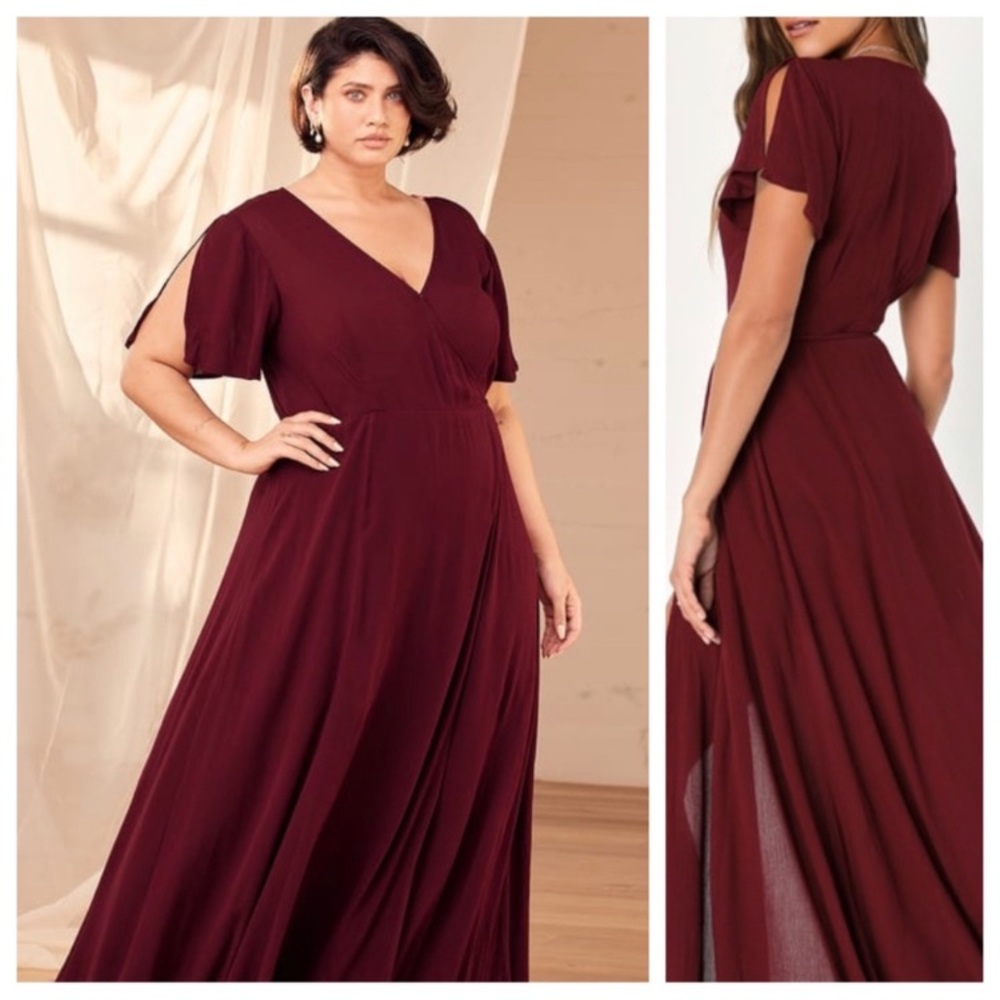 NEW! Lulus Dress Red Heart of Marigold